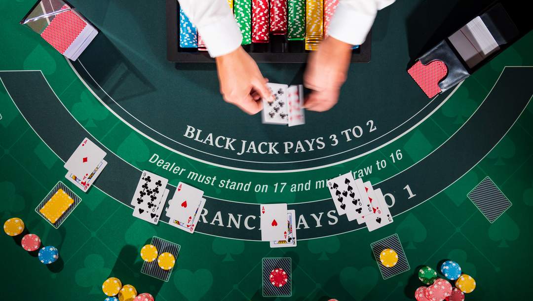 Mesa de Blackjack 21 - hh55bet