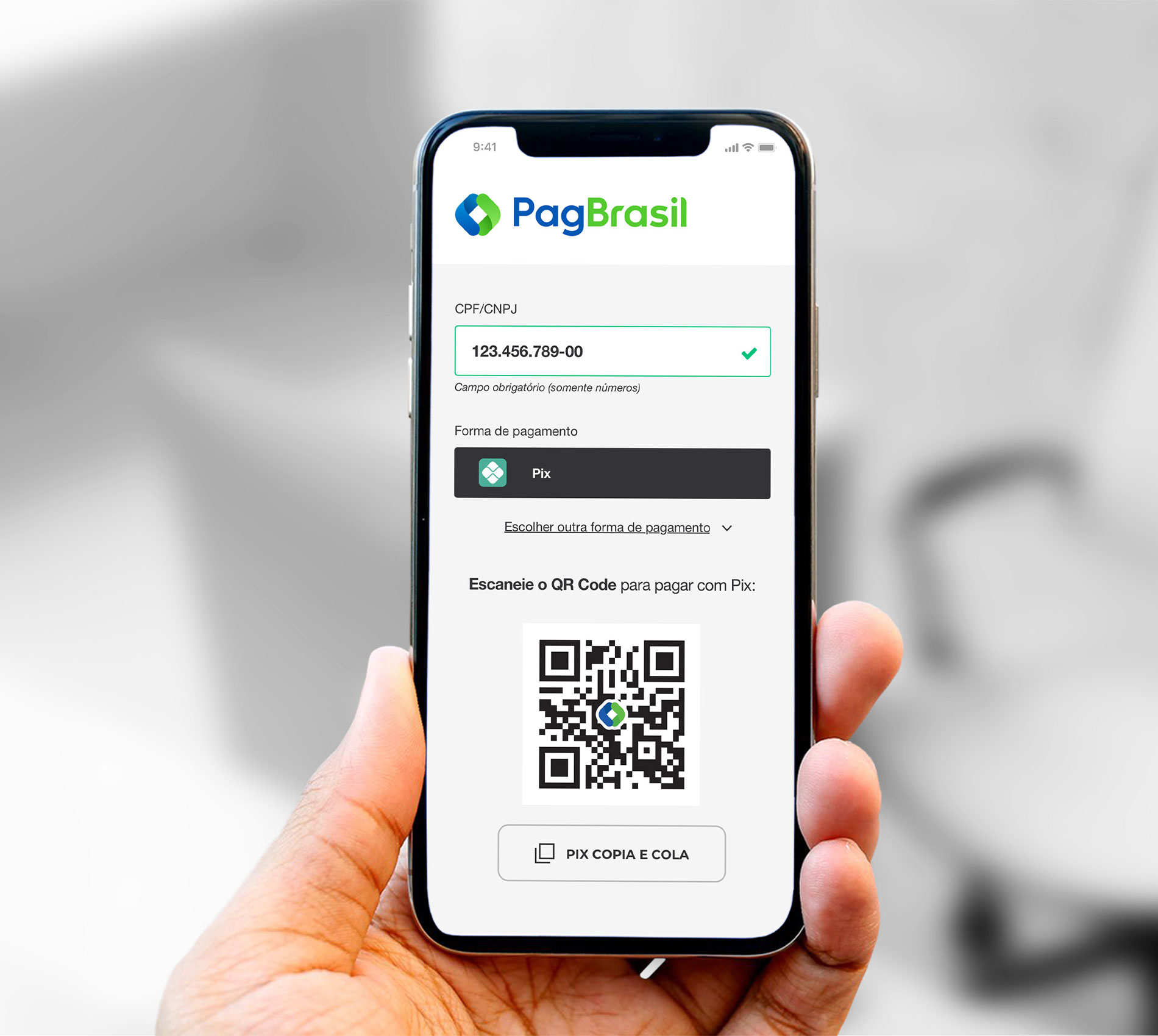 PIX - Pagamento instantâneo